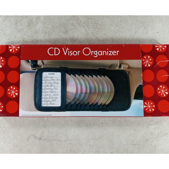 CD DVD Car Visor Organizer - Picture 1 of 3